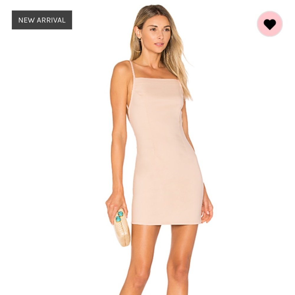 by the way. Petra Backless Mini Dress (blush)